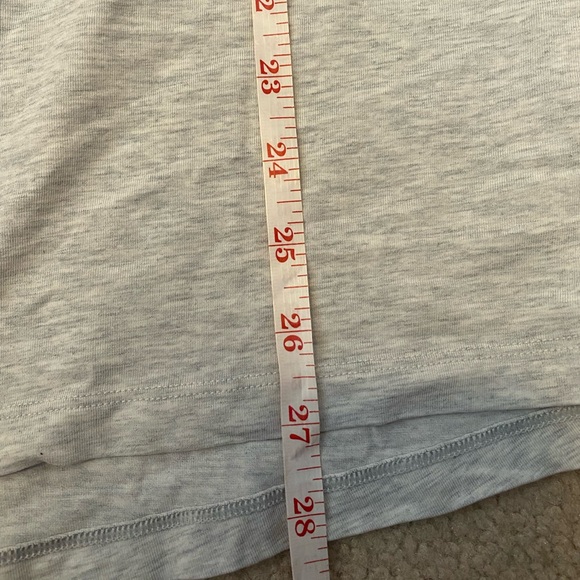 Lululemon Love Tee Crew II Heathered Vapor M - Picture 3 of 8